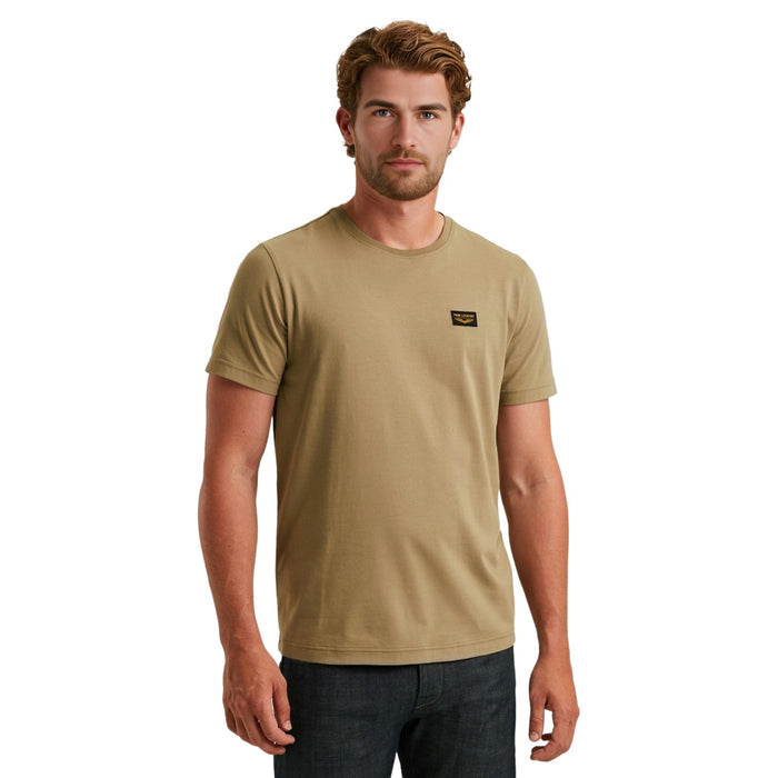 PME Legend Herren Rundhals T-Shirt  SHORT SLEEVE R-NECK AMERICAN CLASSIC - Regular Fit