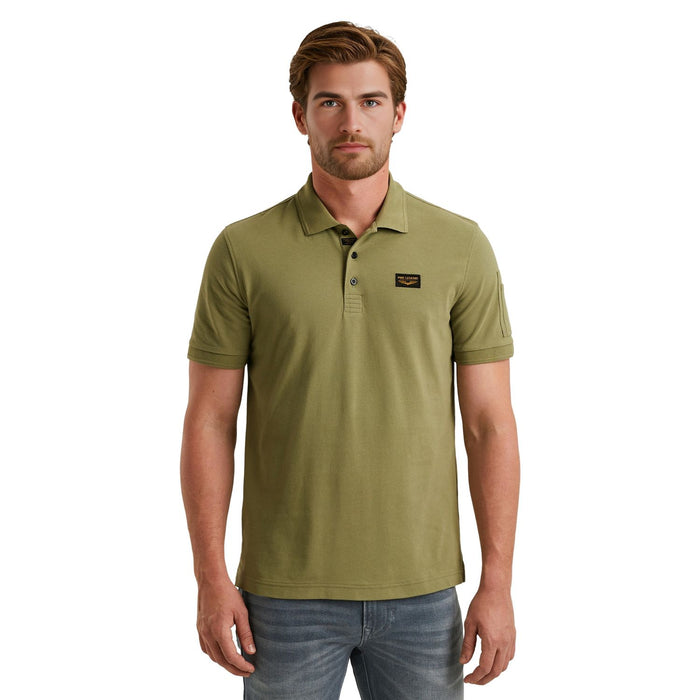PME Legend Herren Poloshirt SHORT SLEEVE POLO AMERICAN CLASSIC - Regular Fit