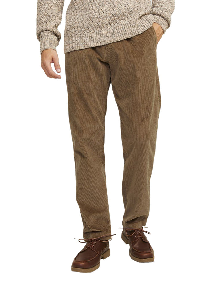 Jack & Jones Herren Jogger JPSTKANE CORDUROY JOGGER - Mid Waist - Relaxed Fit