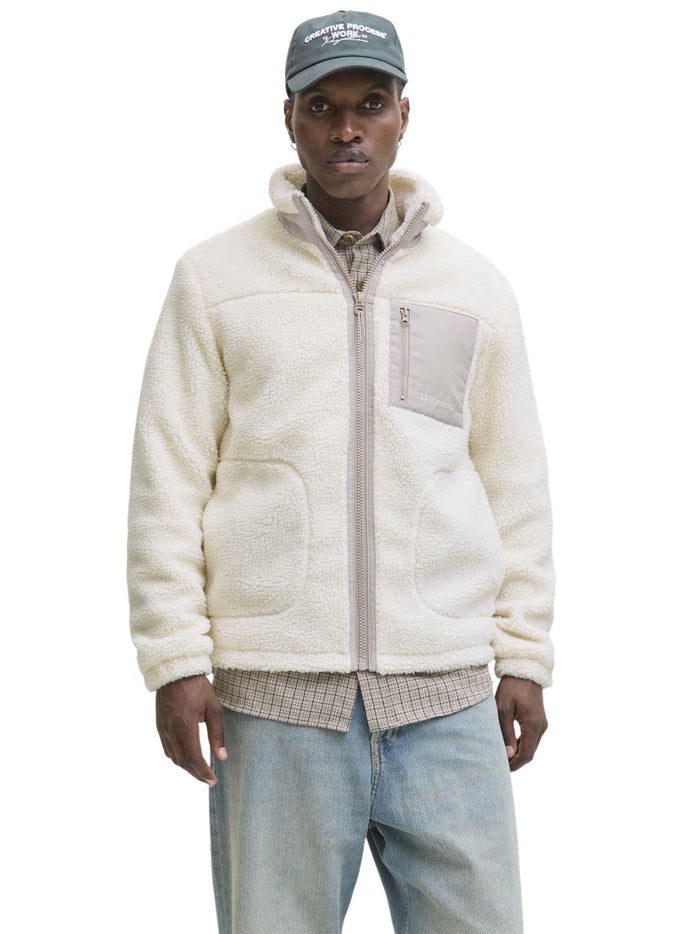 Jack & Jones Herren Jacke JJESOHO TEDDY JACKET