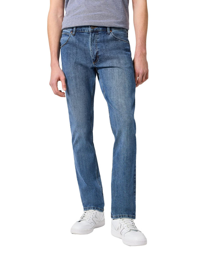 Wrangler Herren Jeans REGULAR -  Mid Waist - Regular Fit - Blau Schwarz