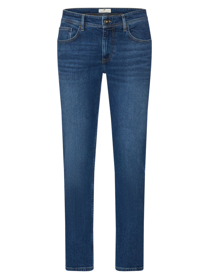 Cross Jeans Herren Jeans DYLAN - Mid Waist - Regular Fit - Blau