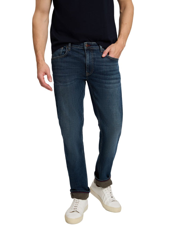 Cross Jeans Herren Jeans DAMIEN - Slim Fit - Blau