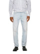 22029393 Light Blue Bleached Denim