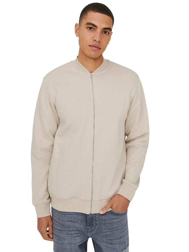 Only & Sons Herren Jacke ONSCERES REG ZIP BOMBER Regular Fit