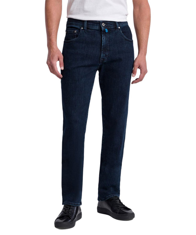Pierre Cardin Herren Jeans DIJON - Mid Waist - Relaxed Fit - Blau Schwarz Grau