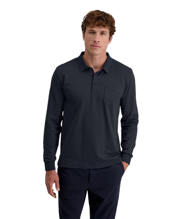 Pierre Cardin Herren Langarm Poloshirt 1/1 POLOKN - Regular Fit