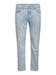 22037006 Light Blue Bleached Denim