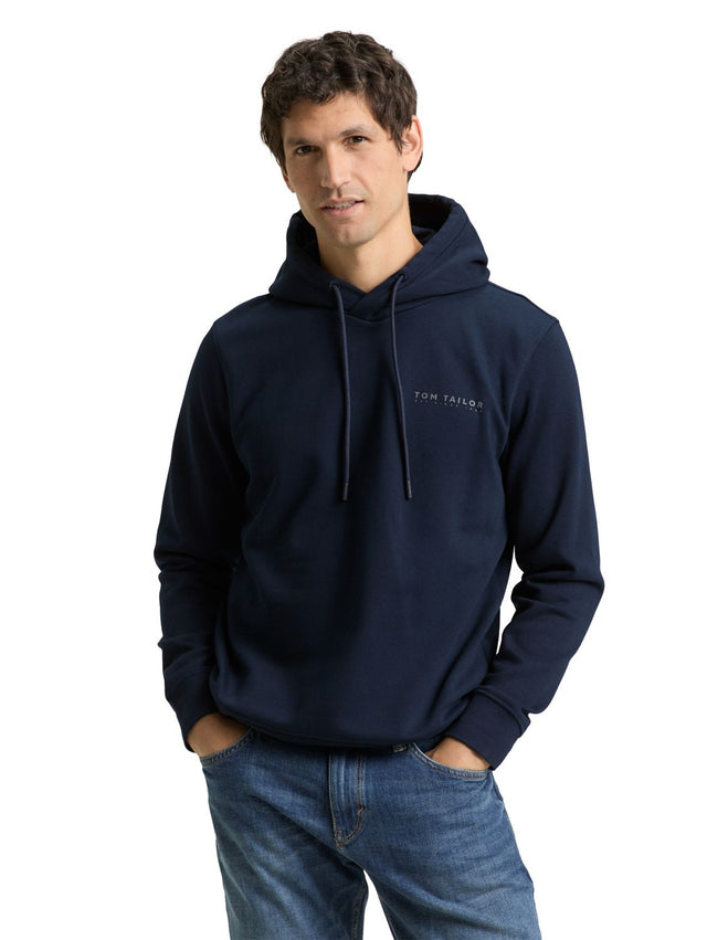 Tom Tailor Herren Kapuzenpullover BASIC HOODIE - Regular Fit