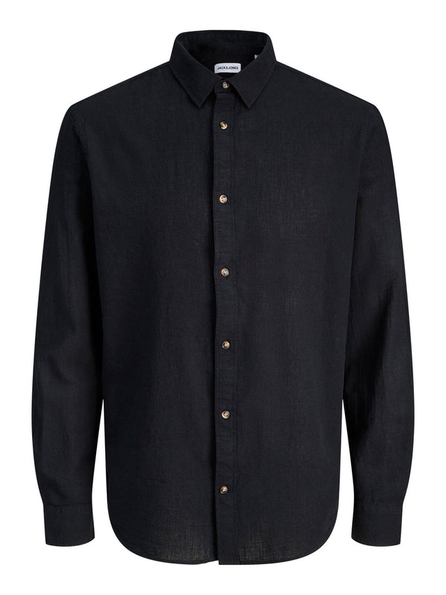 Freizeit Hemd JJESUMMER LINEN BLEND - Regular Fit