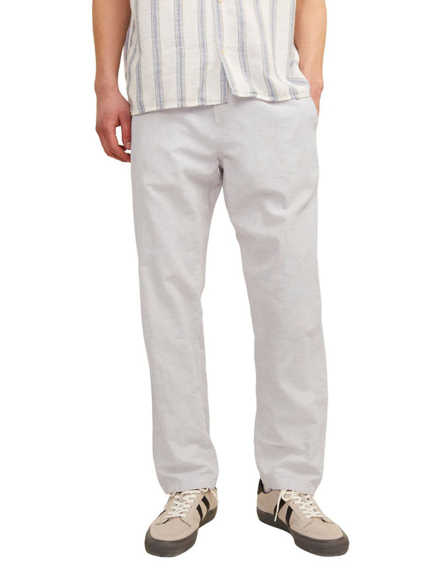 Jack & Jones Herren Jogginghose JPSTKANE SUMMER LINEN BLEND - Relaxed Fit