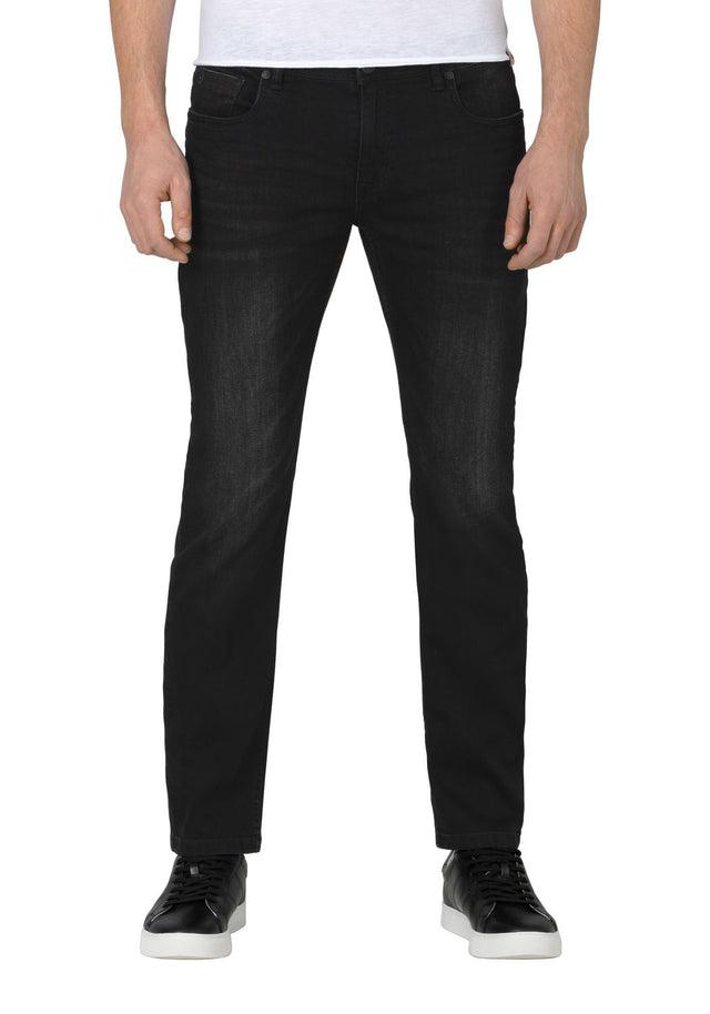 TIMEZONE Herren Jeans SLIM EDUARDOTZ Mid Waist - Slim Fit - Schwarz Blau