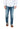 TIMEZONE Herren Jeans SLIM EDUARDOTZ Mid Waist - Slim Fit - Schwarz Blau
