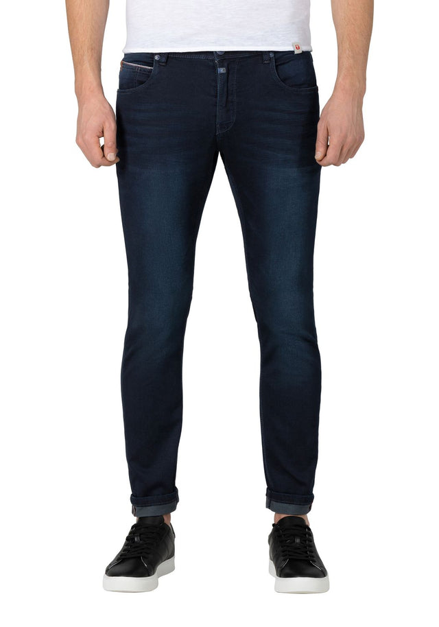TIMEZONE Herren Jeans SLIM SCOTTTZ - Mid Waist - Slim Fit - Blau