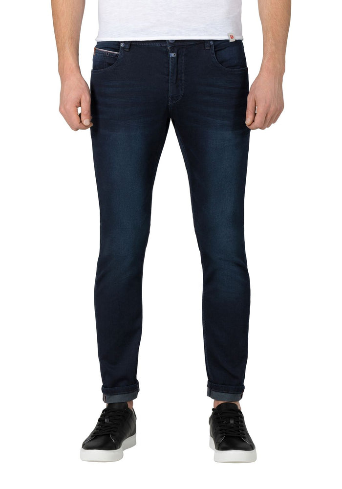 TIMEZONE Herren Jeans SLIM SCOTTTZ - Mid Waist - Slim Fit - Blau