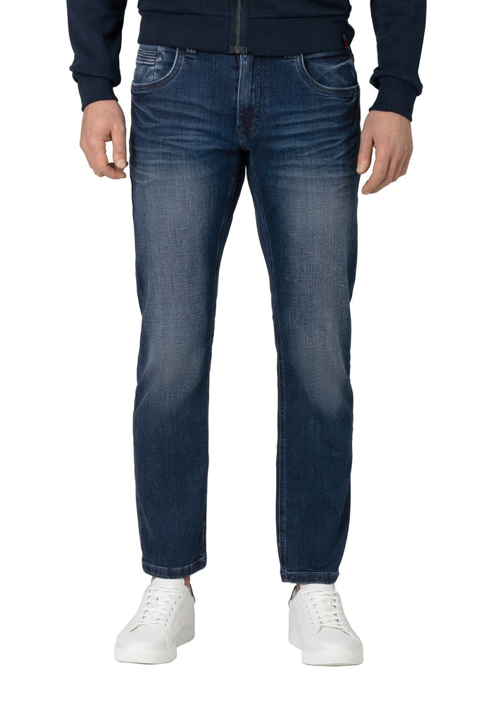TIMEZONE Herren Jeans REGULAR GERRITTZ - Mid Waist - Regular Fit - Blau