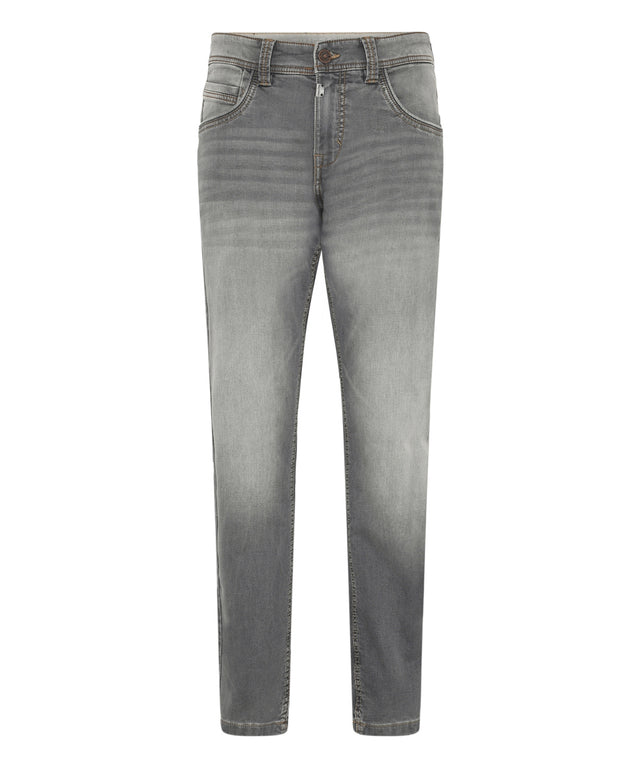 Timezone Herren Jeans REGULAR GERRITTZ - Mid Waist - Regular Fit - Blau Grau