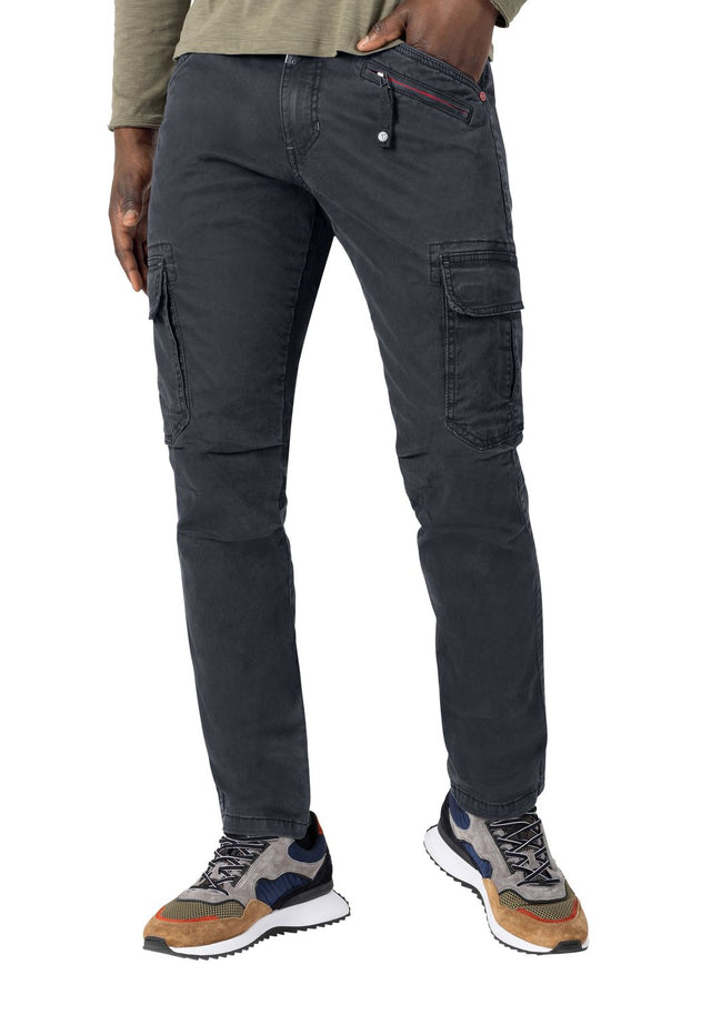TIMEZONE  Herren Cargo Hose REGULAR BENTZ - Regular Fit - Grau Blau
