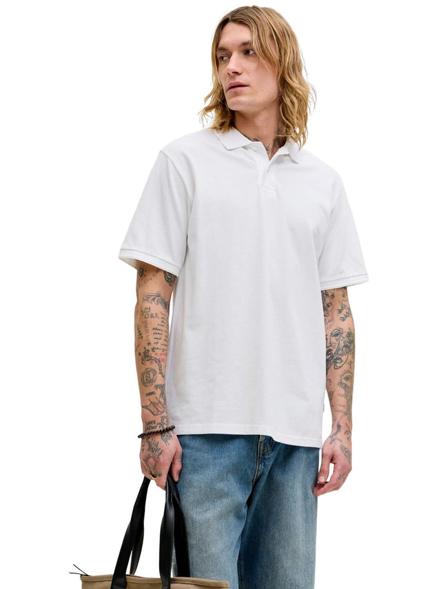 Jack & Jones Herren Poloshirt JPRBLUWILL SS WASH - Regular Fit