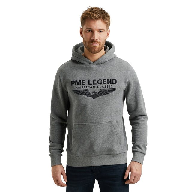PME Legend Herren Kapuzenpullover Hoodie HOODED LOGO CARRIER - Regular Fit