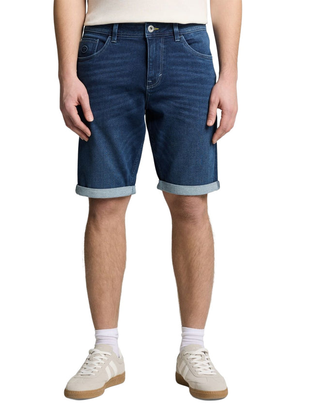 Tom Tailor Herren Jeans Short JOSH Regular Fit