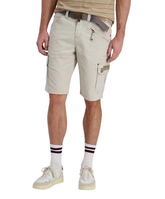 TIMEZONE Herren Cargo Bermuda Shorts REGULAR RYKERTZ SHORT Mid Waist Regular Fit - Blau Grün Beige Grau