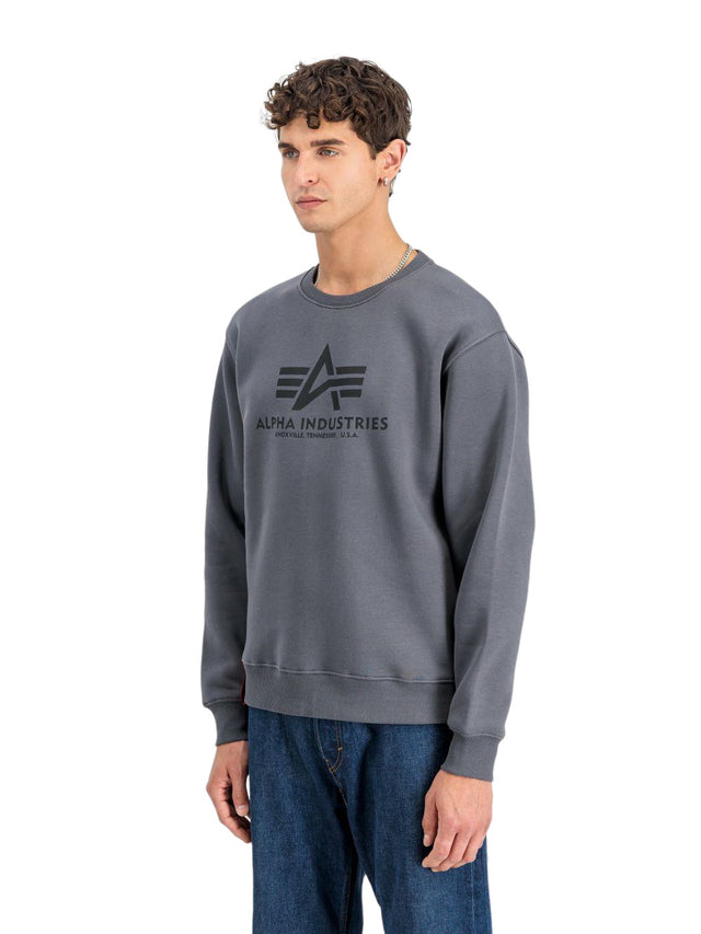 Alpha Industries Herren Sweatshirt BASIC BIG LOGO - Regular Fit