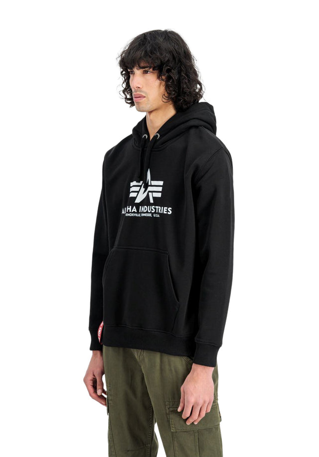 Alpha Industries Herren Hoodie Kapuzenpullover BASIC BL - Regular Fit