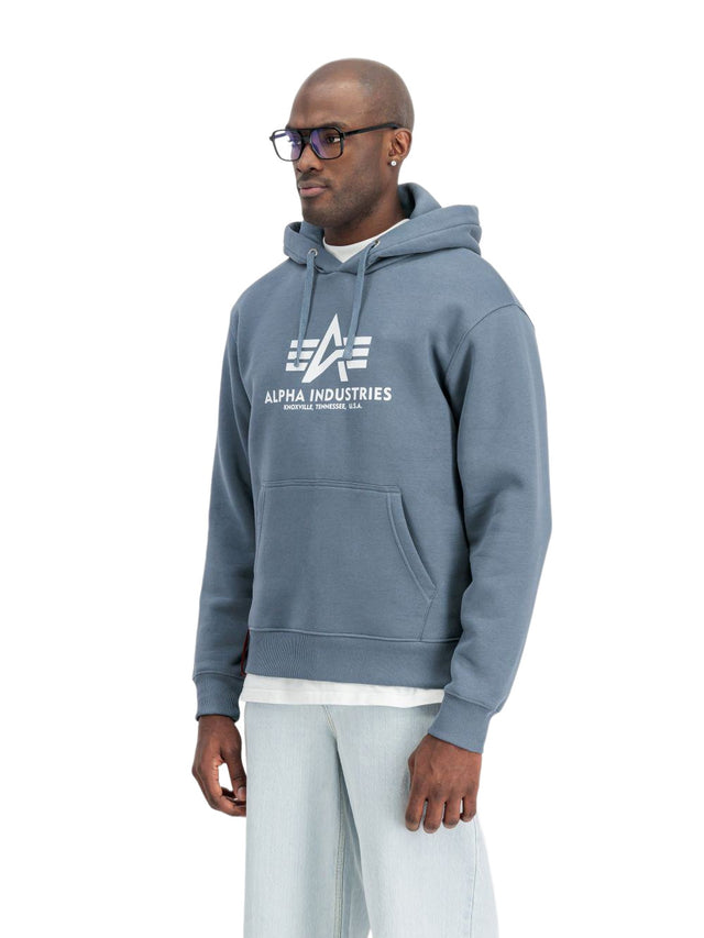 Alpha Industries Herren Hoodie Kapuzenpullover BASIC BIG LOGO - Regular Fit