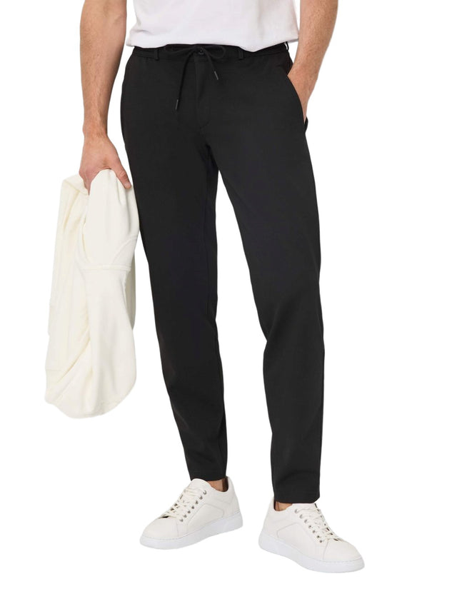 BRAX Herren Jogpant PHIL - Mid Waist - Cropped Fit - Blau Schwarz