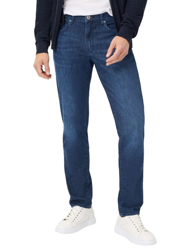 BRAX Herren Jeans CADIZ U - Mid Waist - Regular Fit - Blau