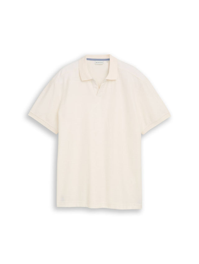 Tom Tailor Herren Poloshirt STRUCTURED RESORT COLLAR - Regular Fit