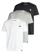 Pack 1 (White, Grey Melange 1, Black)
