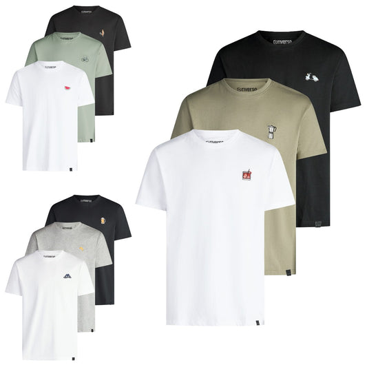 riverso Tshirt Herren Regular Fit RIVJay 3er Set Pack