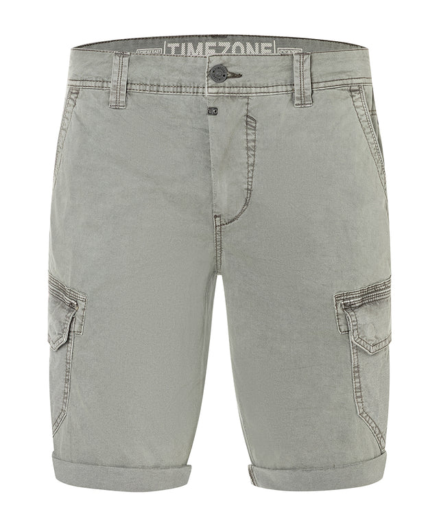 TIMEZONE  Herren Cargo Short SLIM STANLEYTZ SHORT Mid Waist Slim Fit - Grün Beige Grau Blau
