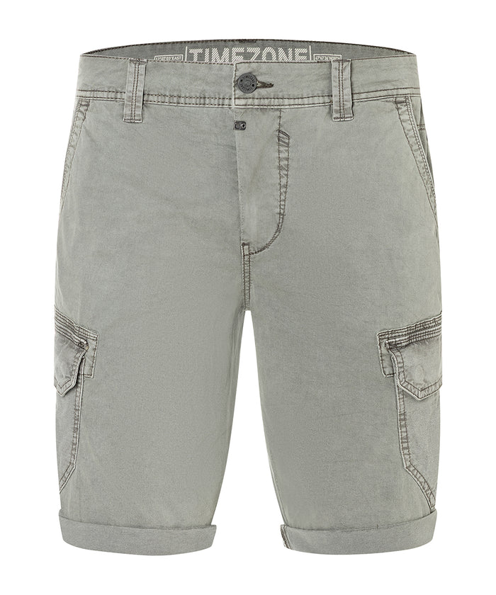 TIMEZONE  Herren Cargo Short SLIM STANLEYTZ SHORT Mid Waist Slim Fit - Grün Beige Grau Blau