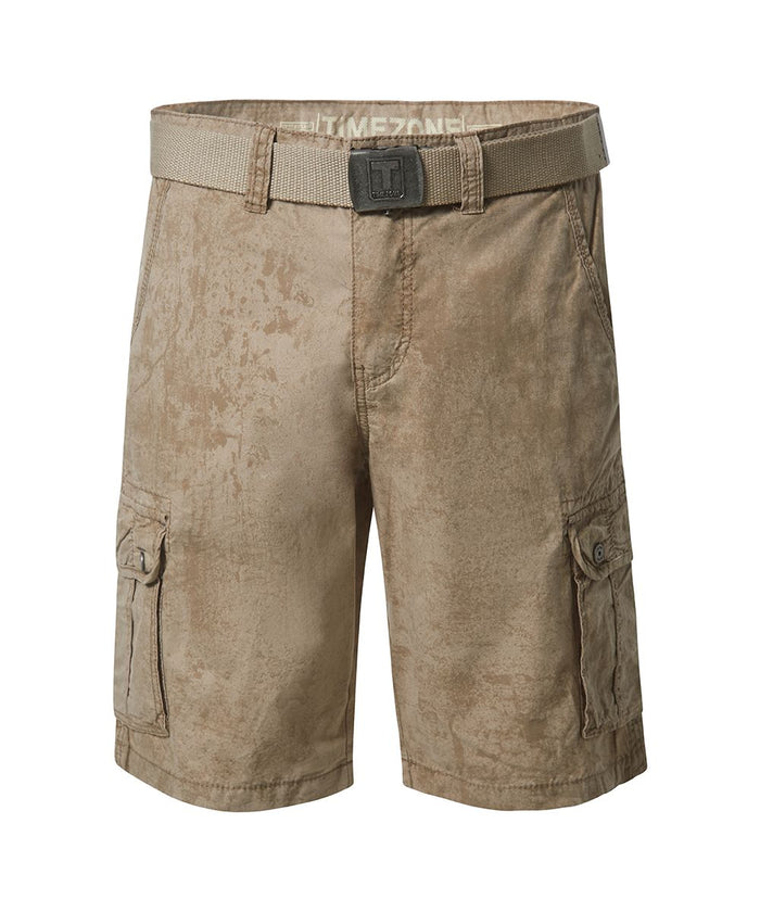 TIMEZONE Herren Cargo Shorts REGULAR MAGUIRETZ SHORT Mid Waist Regular Fit - Blau Grün Beige