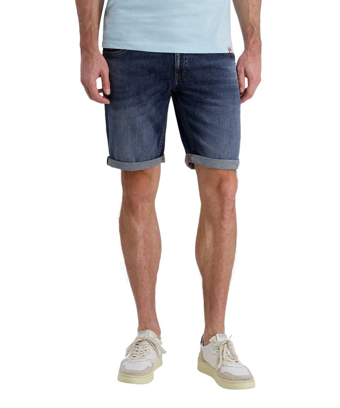 TIMEZONE Herren Jeans Shorts SLIM SCOTTYTZ - Mid Waist Slim Fit - Blau