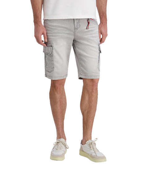 TIMEZONE Herren Cargo Jeans Shorts REGULAR RYKERTZ SHORT Mid Waist Regular Fit - Blau Schwarz Grau