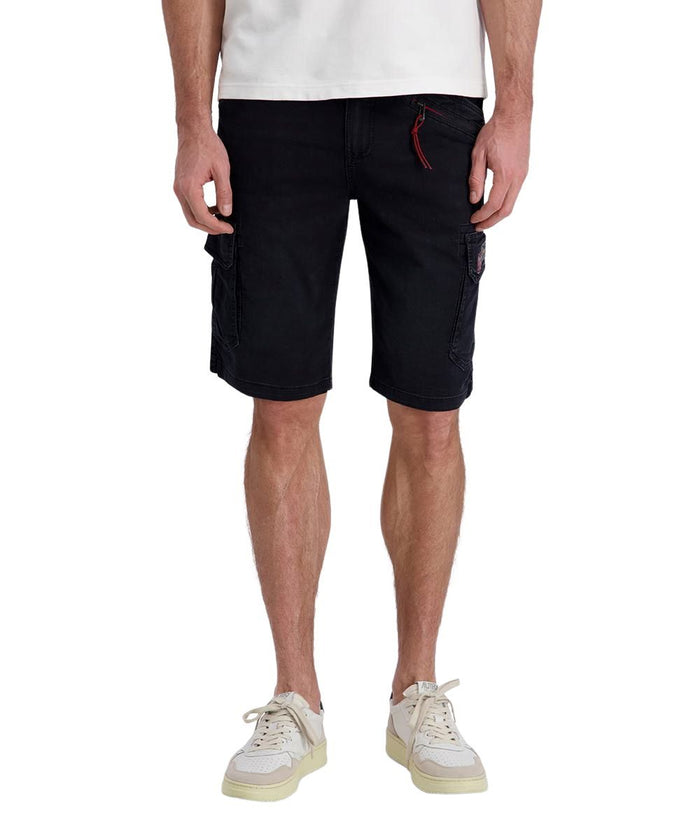 TIMEZONE Herren Cargo Jeans Shorts REGULAR RYKERTZ SHORT Mid Waist Regular Fit - Blau Schwarz Grau