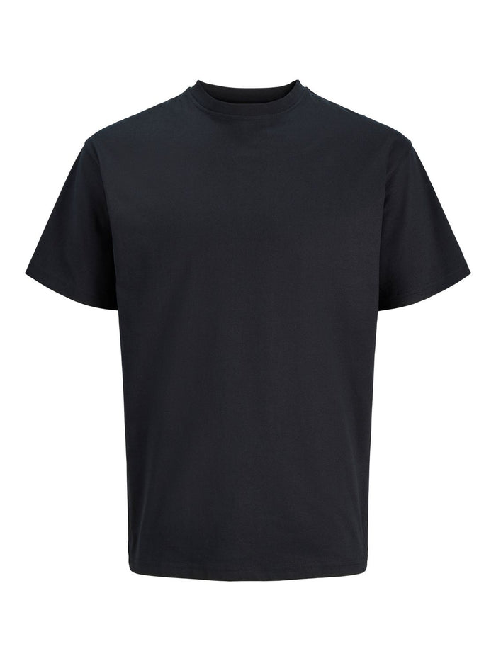 Jack & Jones Herren Rundhals T-Shirt JJEORGANIC RELAXED TEE SS O-NECK - Relaxed Fit