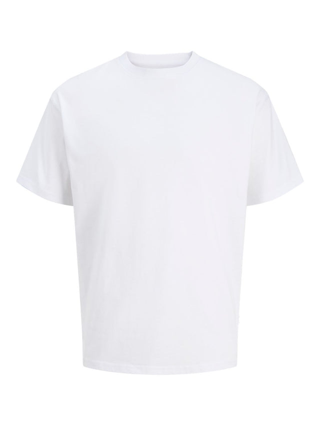 Jack & Jones Herren Rundhals T-Shirt JJEORGANIC RELAXED TEE SS O-NECK - Relaxed Fit