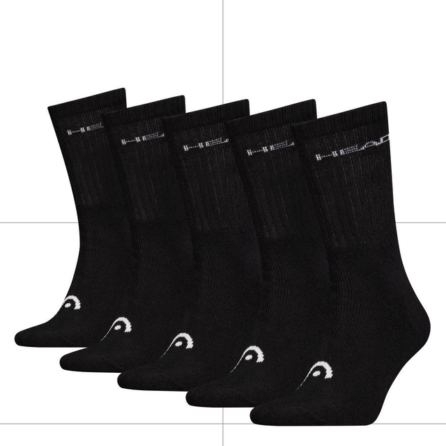 HEAD Unisex Sportsocken HEAD ELEMENTS ALL SPORTS CREW 5er Pack