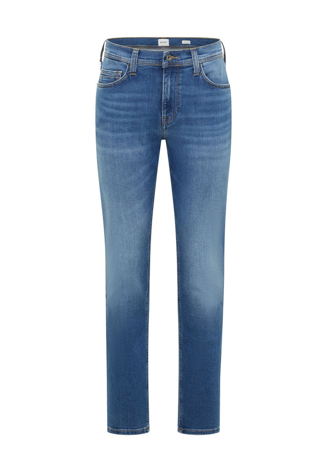 Mustang Herren Jeans VEGAS - Slim Fit - Mid Waist - Blau