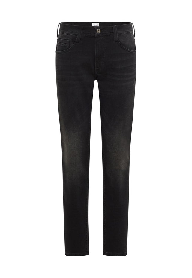 Mustang Herren Jeans OREGON SLIM - Slim Fit - Low Waist - Schwarz