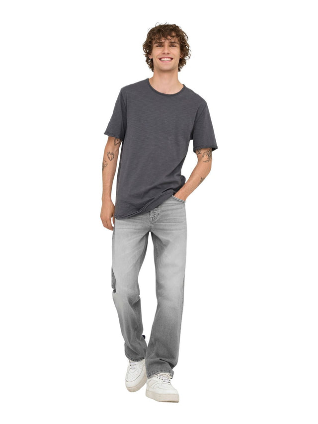 Only & Sons Herren Jeans ONSEDGE PERFORMANCE Mid Waist - Regular Fit - Blau Grau Schwarz