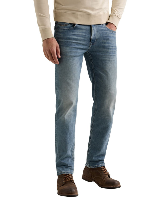 PME Legend Herren Jeans WINGLOAD - Low Waist - Relaxed Fit - Blau