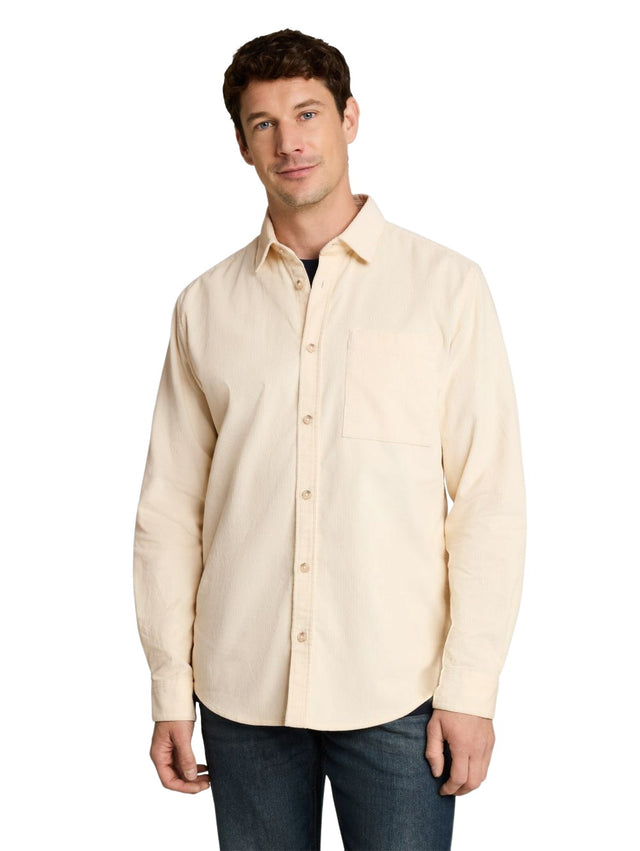 Tom Tailor Herren Langarm Hemd SOFT CORDUROY SHIRT - Regular Fit
