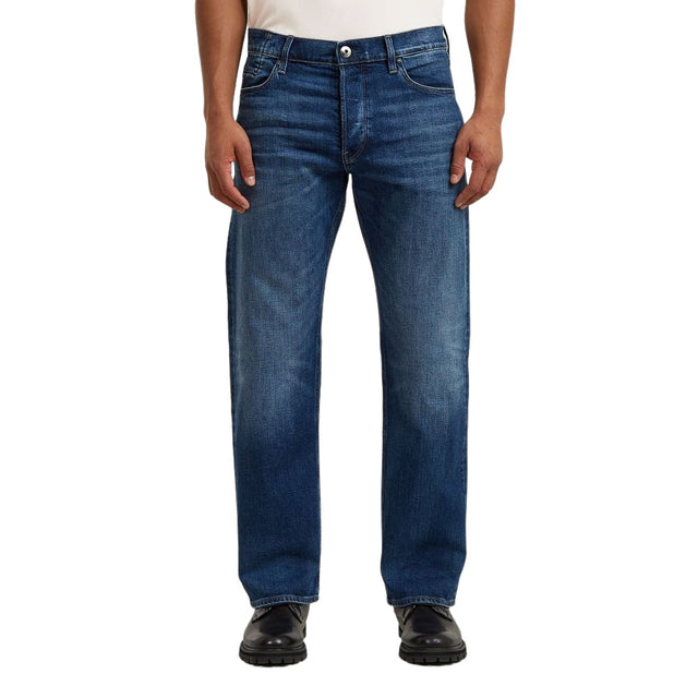 G-Star Herren Jeans DAKOTA REGULAR STRAIGHT Mid Waist - Regular Fit - Blau
