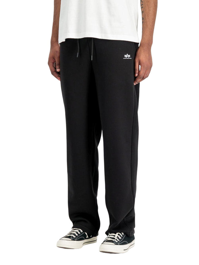 Alpha Industries Herren Freizeithose BASIC JOGGER STRAIGHT LEG SMALL LOGO - Relaxed Fit